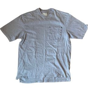 Mens Cabella's Legendary Quality Gray‎ Short Sleeved Tshirt SZ L